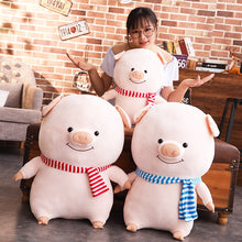 Load image into Gallery viewer, 30-55-80 Cm Soft Scarf Pig Adorable Plush Toy