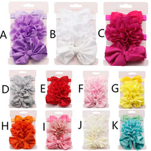 Load image into Gallery viewer, Baby Headband For Girl Kids Toddler Baby Elastic Flower - Combo 5 Units