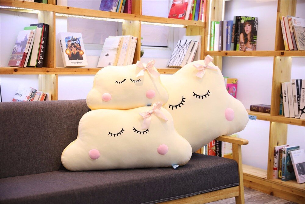 1Pc Lovely Sleeping Clouds Soft Pillow