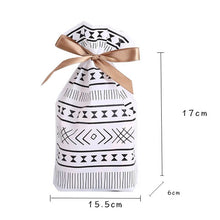 Load image into Gallery viewer, Plastic Drawstring Bag With Ribbon Snack Cookie Candy Bags - Combo 5 Units