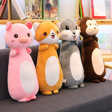 Load image into Gallery viewer, 1Pc 70 90Cm High Quality Giant Corgi Monkey Pig Mouse Stuffed Plush Doll