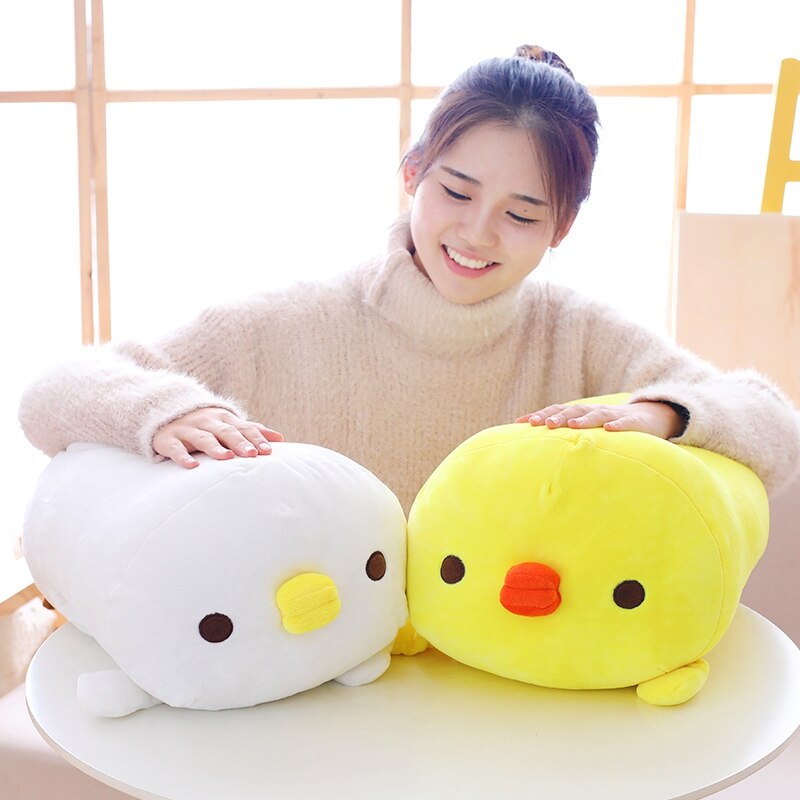 1Pc 60Cm Cute Down Cotton Yellow Chicken Hand Warmer