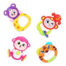 Load image into Gallery viewer, Lovely Plastic Newborn Baby Toys Hand Shake Bell - Combo 5 Units