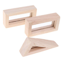 Load image into Gallery viewer, 24 Pcs Wooden Geometric Mirror Building Blocks