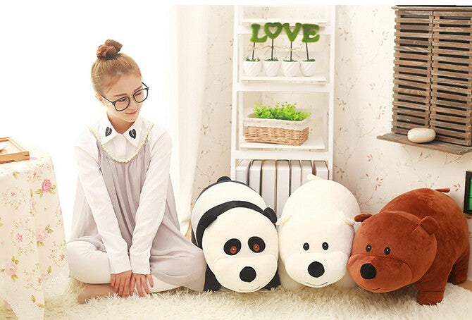 We Bare Bears Cartoon Bear - Combo 3 Bears 25Cm