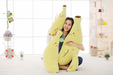 Load image into Gallery viewer, 1Pc 60 80Cm Funny Emoji Banana Plush Toy Stuffed