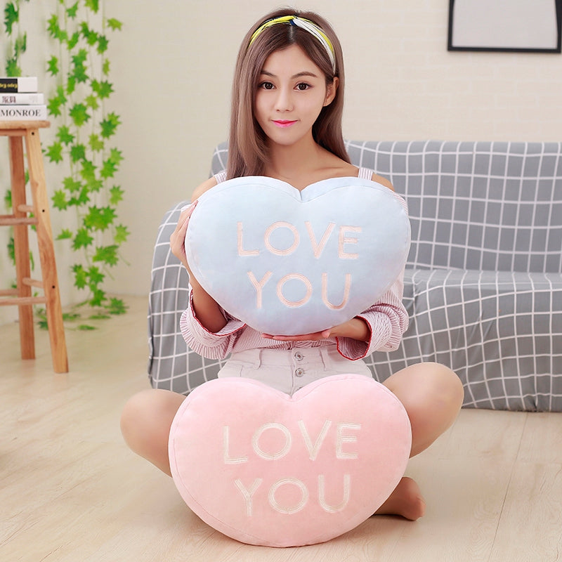 1Pc 40 30Cm Lovely Heart Plush Toy Stuffed Soft