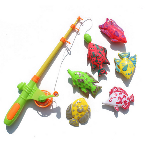 1 Set Children Magnetic Fishing Educational Toys For Kids Games Boys Girls Bath Water Beach Bath Summer Pools