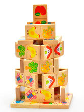 Load image into Gallery viewer, 28Pcs - Beech Wood Toy Garden Children Domino