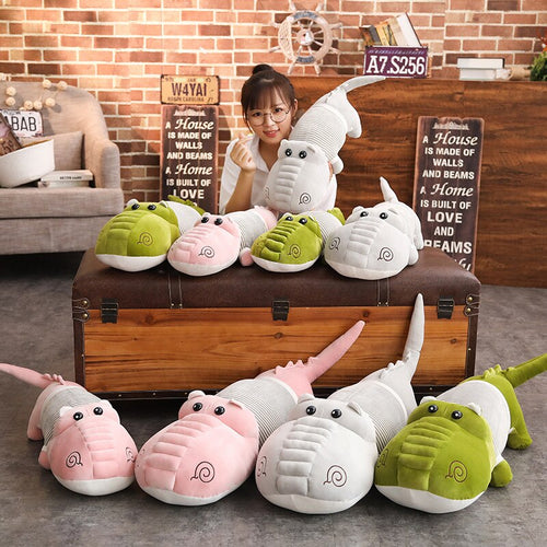 1Pc 80 100Cm Giant Cute Soft Crocodile Plush