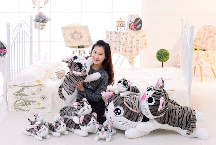 Plush Pendant Wholesale Cartoon Little Doll - Combo 3 Different Emotion Cats