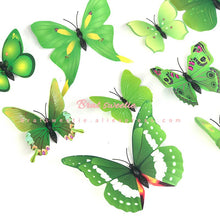 Load image into Gallery viewer, 3D Hollow Wall Stickers Butterfly Fridge - Combo 5 Units