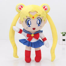 Load image into Gallery viewer, Queen Serenity Sailor Chinbi Moon Venus Jupiter Mercury Uranus Pluto Mars Stuffed Plush Toy N5