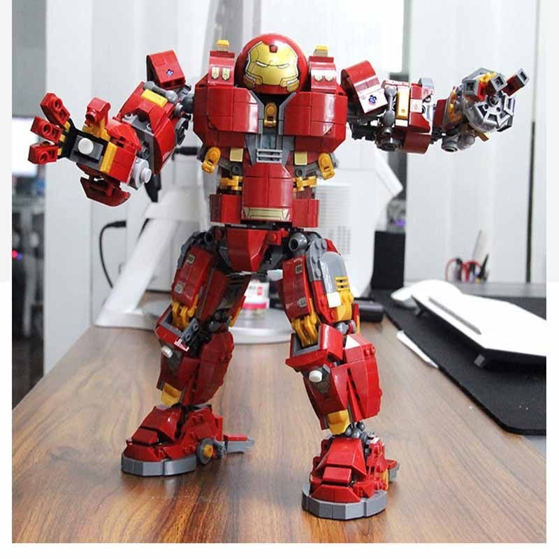 1530Pcs Avengers Super Heroes Iron Man The Hulkbuster