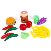 Load image into Gallery viewer, 140Pcs Kids Cutting Fruits Vegetables Pretend Play Kitchen