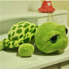 Load image into Gallery viewer, 20Cm Army Green Big Eyes Turtle Plush Toy