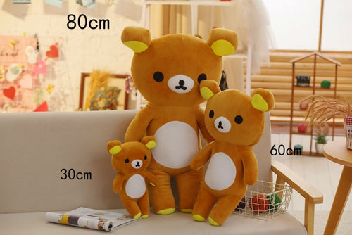 30-60-80 Cm Soft Rilakkuma Bear Plush Toy