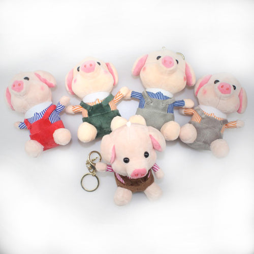 Small Pendant Pig Plush Toy 13 Cm Plush Dolls