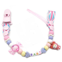 Load image into Gallery viewer, 13 Styles Baby Cartoon Pacifier Clip Chain - Combo 5 Units