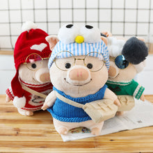Load image into Gallery viewer, 25 Cm Pig Plush Toy Soft Stuffed Animal Clothing Changeable