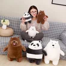 Load image into Gallery viewer, 1Pc 45Cm Cartoon We Bare Bears Plush Toy Stuffed