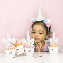 Load image into Gallery viewer, Pin The Horn On The Unicorn Party Game - Combo 5 Units