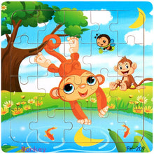 Load image into Gallery viewer, Educational Toy Wooden Animal Jigsaw Toys - Combo 5 Units