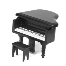 Load image into Gallery viewer, 1.12 Scale Dollhouse Furniture Wooden Piano Set Alloy Microphone With Stand Miniature