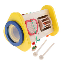 Load image into Gallery viewer, 3 In 1 Wooden Triangle Percussion Xylophone Musical Instrument