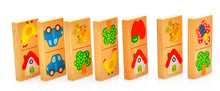 Load image into Gallery viewer, 28Pcs - Beech Wood Toy Garden Children Domino