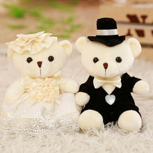 Load image into Gallery viewer, 2 Pieces A Lot 18Cm Soft Wedding Teddy Bear Plush Toys