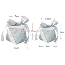 Load image into Gallery viewer, Marble Diamond Sweet Gift Bags Candy Box - Combo 5 Units