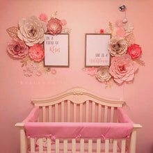 Load image into Gallery viewer, 2Pcs/Unit 20Cm Diy Paper Flowers Backdrops - Combo 5 Units