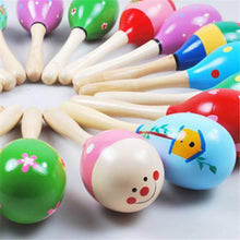 Load image into Gallery viewer, Random Color Baby Wooden Ball Toys - Combo 5 Units