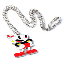 Load image into Gallery viewer, Game Cuphead Alloy Choker Necklace Mug Figure Toys Keychain -Combo 4 Pcs
