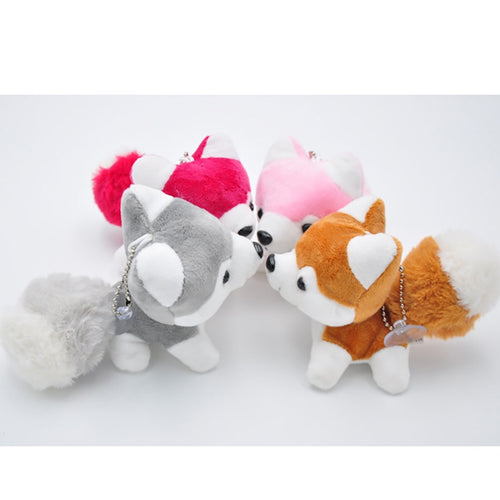 5 Kinds Husky Plush Toy 10 Cm Small Size Dolls