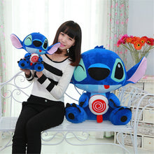 Load image into Gallery viewer, 30 40Cm Kawaii Cartoon Holding Candy Lollipop Stitch Stuffed