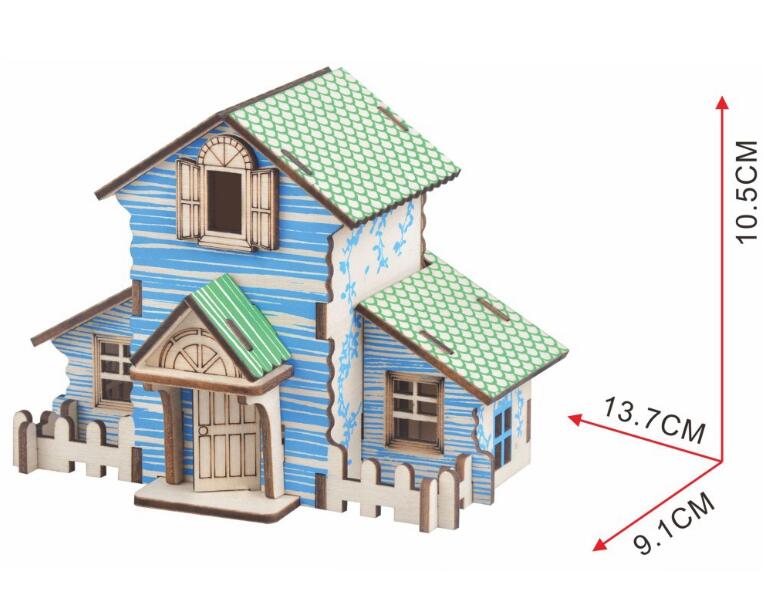 Simulation Cabin In The Woods Building Model 3D