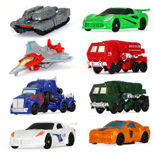 Load image into Gallery viewer, Best Sale 10Cm Good Arrival Classic Transformation Plastic Robot - Combo 5 Units