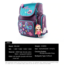 Load image into Gallery viewer, 2019 Delune Brand Safe 3D Orthopedic Children Schoolbag - Butterfly