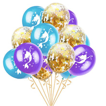 Load image into Gallery viewer, Unicorn Flamingo Party Supplies Confetti Latex Balloons - Combo 5 Units