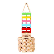 Load image into Gallery viewer, 150Pcs Wooden Construction Toy Stacking Building Blocks