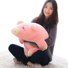 Load image into Gallery viewer, 1Pc Super Cute Baby Sleeping Appease Pig Plush Toy