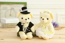 Load image into Gallery viewer, 25Cm A A Pair Of Dolls Wedding Decoration Teddy Bear Plush Toys
