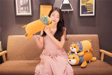 Load image into Gallery viewer, 1Pc Kawaii Lying Plush Stuffed Dog Big Toys Scarf Shiba Inu Dog