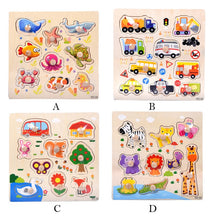 Load image into Gallery viewer, Baby Wooden Animal Jigsaw Toys - Combo 5 Units