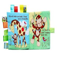 Load image into Gallery viewer, New Baby Book Soft Cloth Book For Baby Intelligence Development Learn Early Education