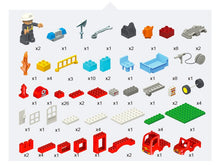 Load image into Gallery viewer, 109Pcs Big Blocks City Fire Department Firemen Building Blocks