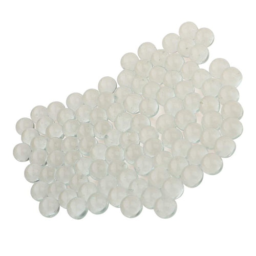 100Pcs 12Mm Clear Transparent Glass Balls Beads