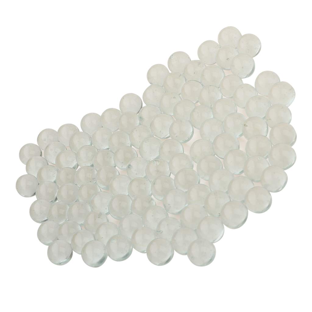 100Pcs 12Mm Clear Transparent Glass Balls Beads